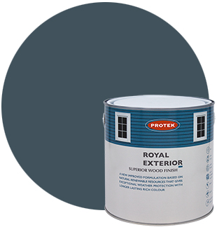 Blue Grey Wood Paint