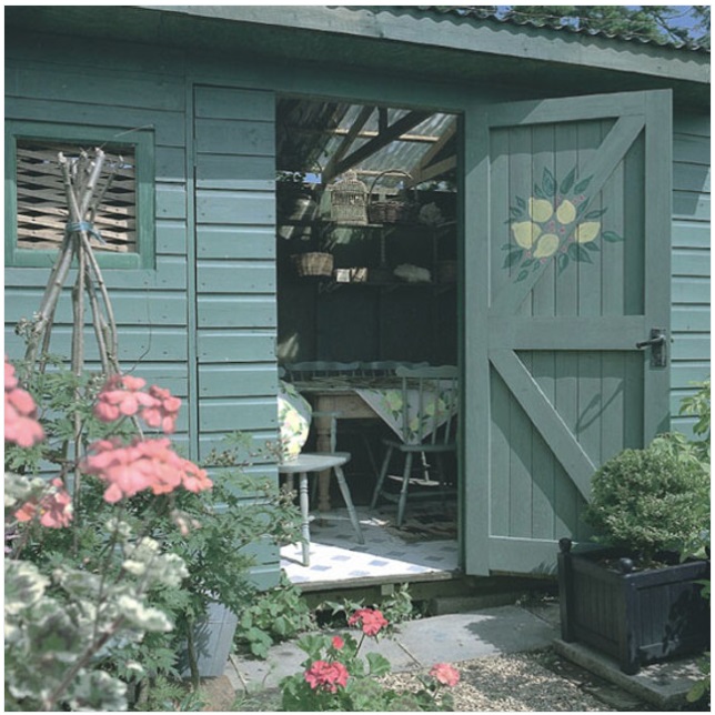 Sage Green Garden Room