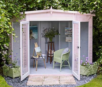 Lilac Garden Room