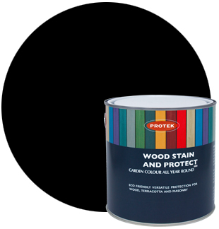 Black Wood Stain Protek
