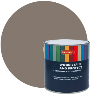 Brown Grey Fence Paint