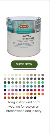 Interior wood paint, Protek Royal Interior