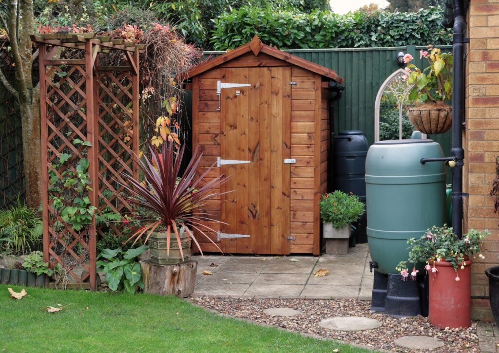 Brown Shed Paint