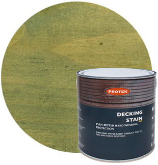 Decking Stain Light Green