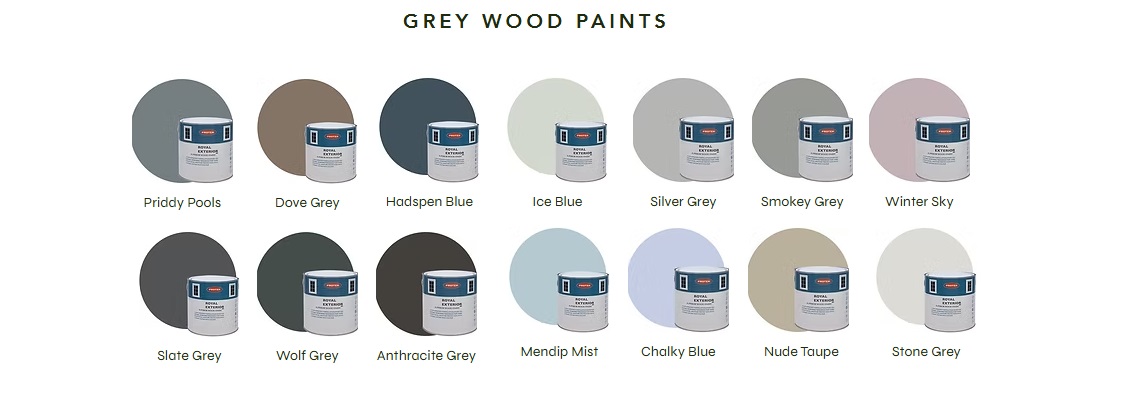 Protek Royal Exterior Grey Wood Paints