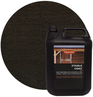 Dark Brown Stable Paint