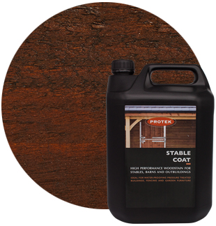 Golden Brown Stable Paint